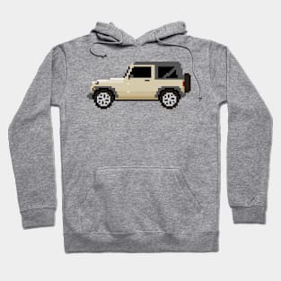 Jeep Wrangler Pixelart Hoodie